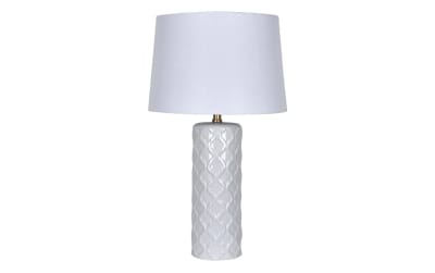 Ceramic Textured Table Lamp