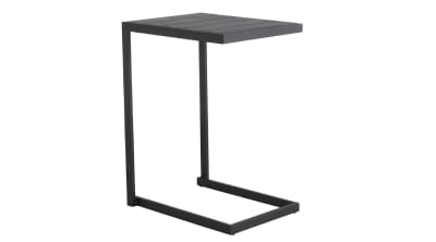                 Steel Slat Outdoor C-Table                