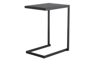 Steel Slat Outdoor C-Table